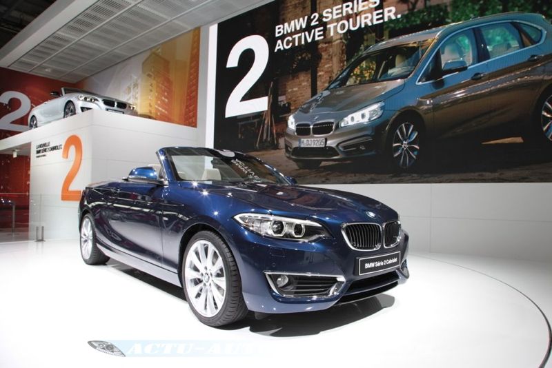 Nouvelle BMW Série 2 Cabriolet au Mondial