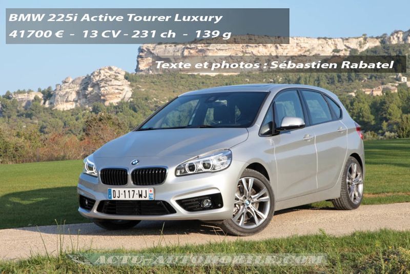 BMW Série 2 Active Tourer aux Baux de Provence