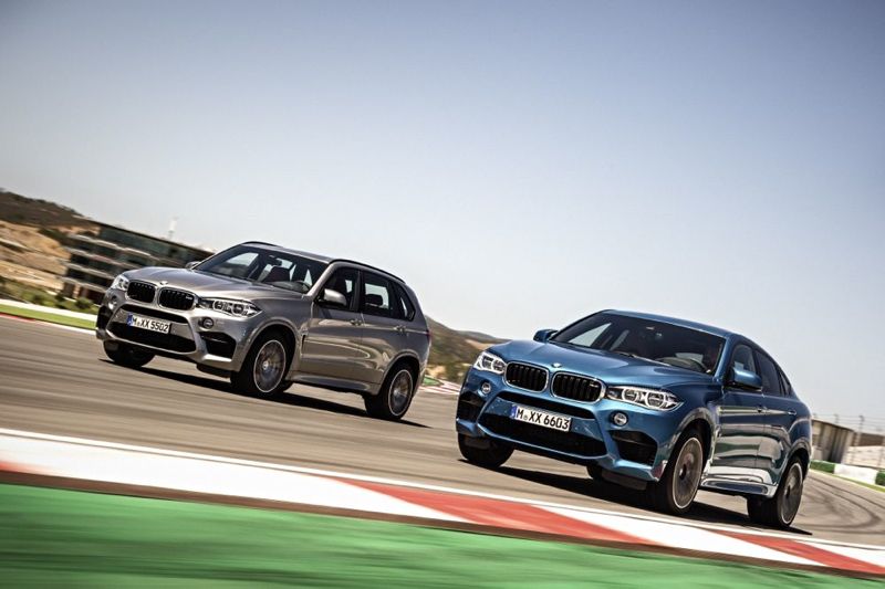 BMW X6 M et X5 M 2015