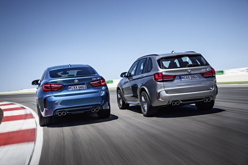 BMW X6 M et X5 M 2015