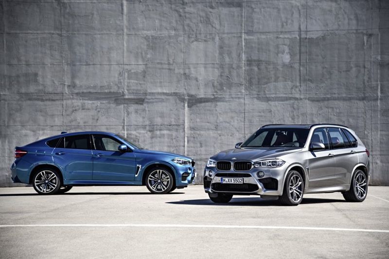 BMW X6 M et X5 M 2015