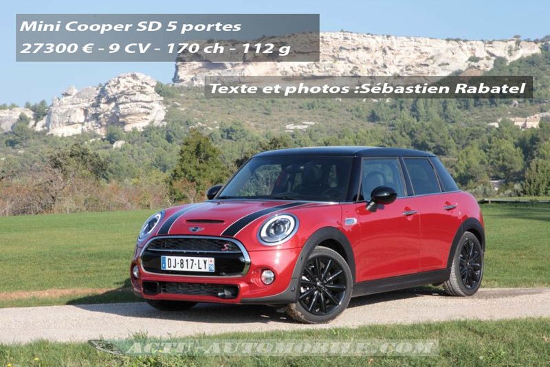 Essai Mini Cooper SD