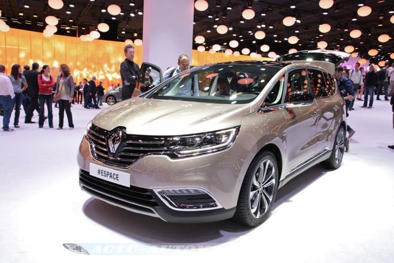 Nouveau Renault Espace au Mondial 2014