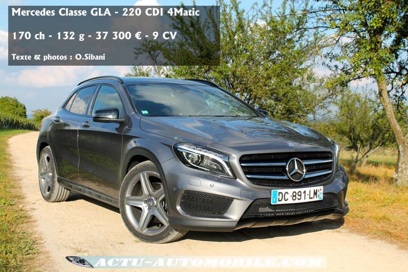 MERCEDES GLA 220 CDI FASCINATION