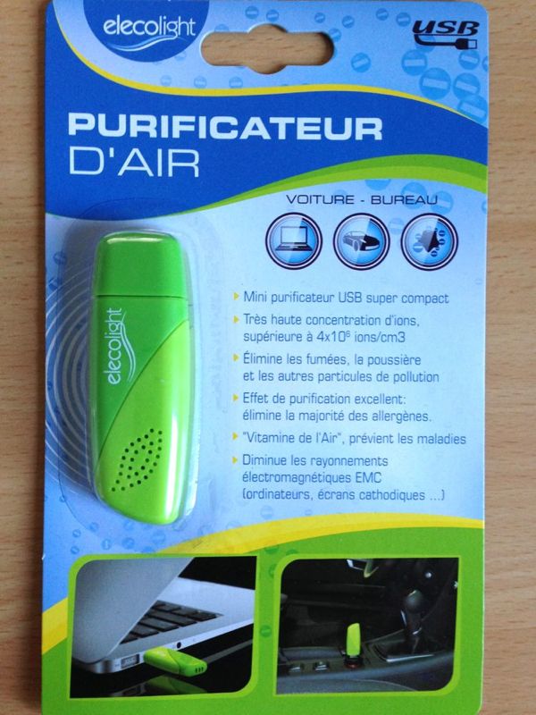 Purificateur d'air Elecolight