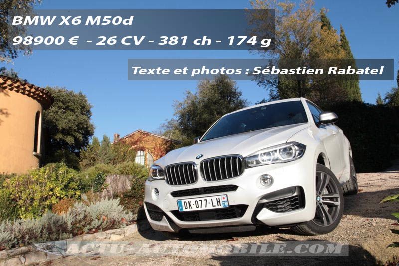 BMW X6 M50d