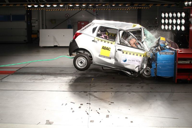 Datsun Go en crash-test
