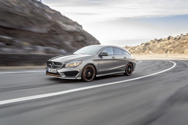 Mercedes CLA Shooting Brake grise