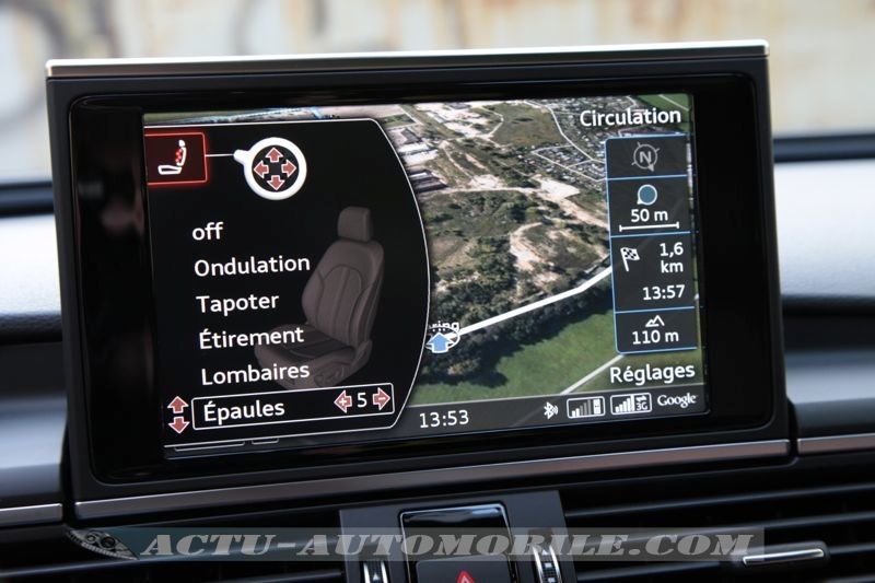 Sièges massants Audi A6 Avant Ambition Luxe 2014