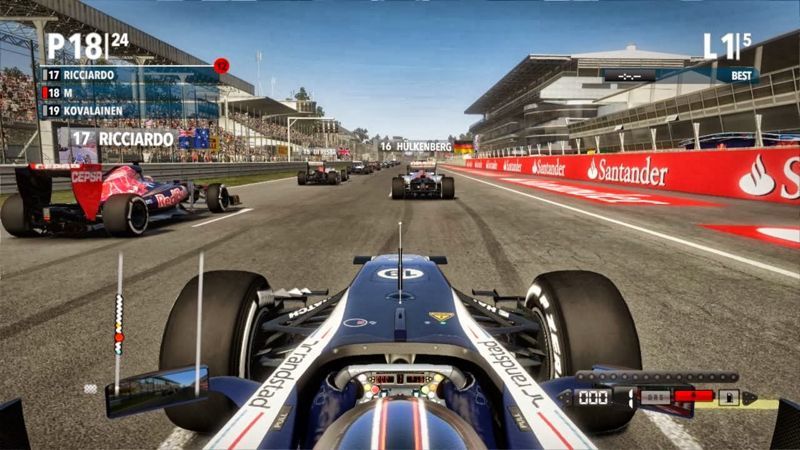 Formula 1 2014 sur PS3