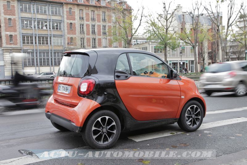 nouvelle Smart Fortwo Passion