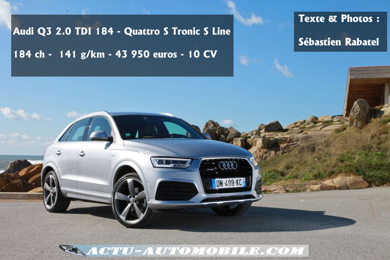 Audi Q3 restylé