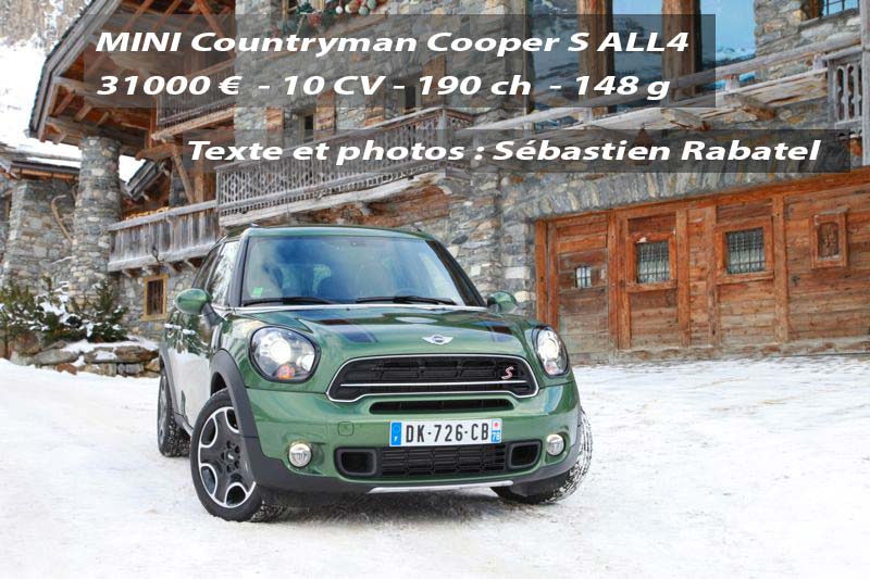 Mini Countryman Cooper S restylé