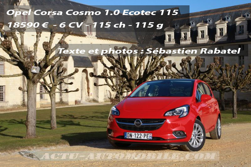 Essai nouvelle Opel Corsa