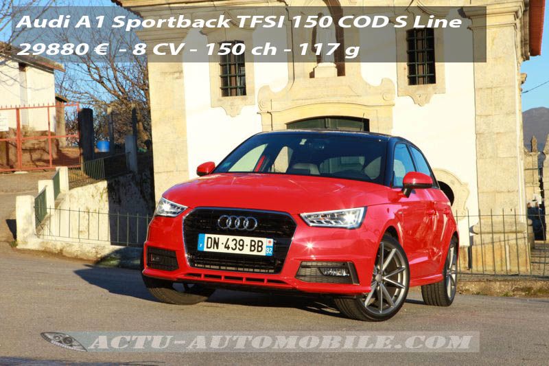 Essai Audi A1 restylée