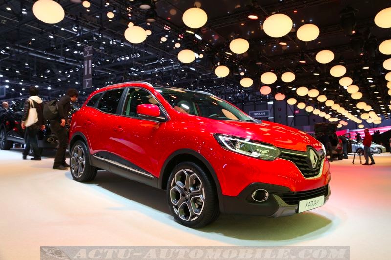 Renault Kadjar au Salon de Genève 2015