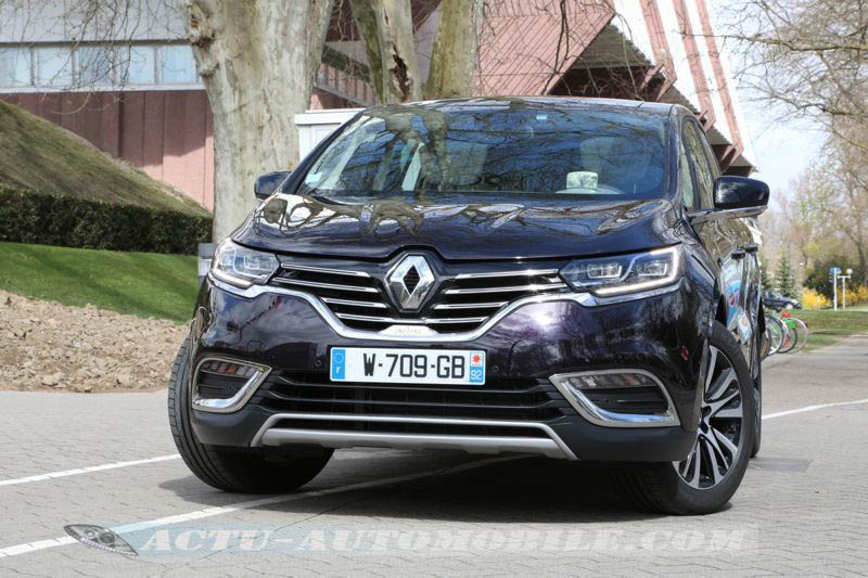 Renault Espace noir améthyste