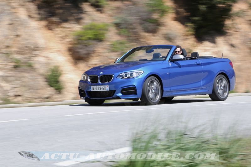 Essai BMW M235i Cabriolet