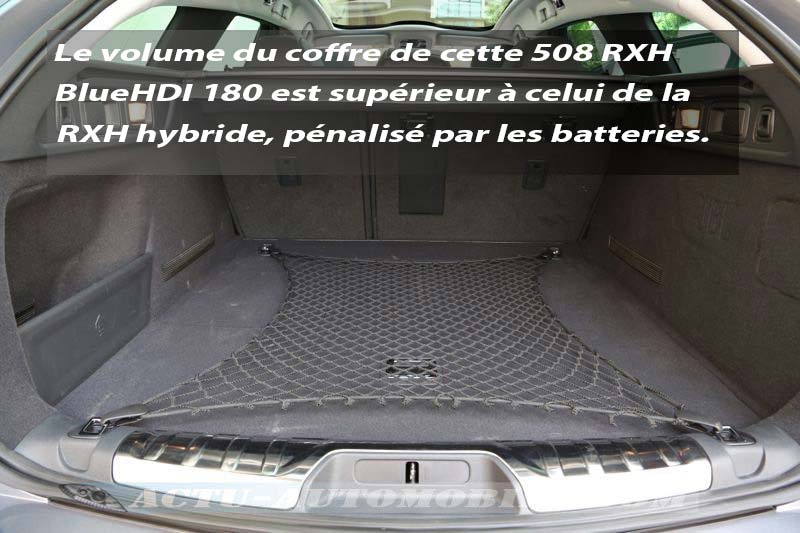 Coffre Peugeot 508 RXH