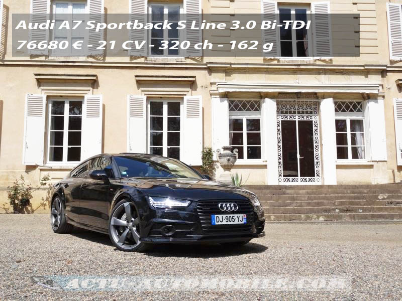 Essai Audi A7 Sportback