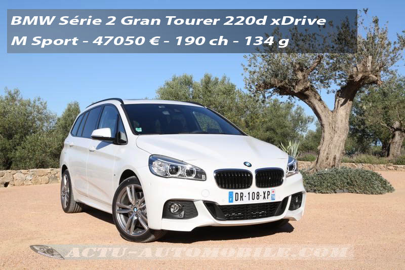 Essai BMW Série 2 Gran Tourer