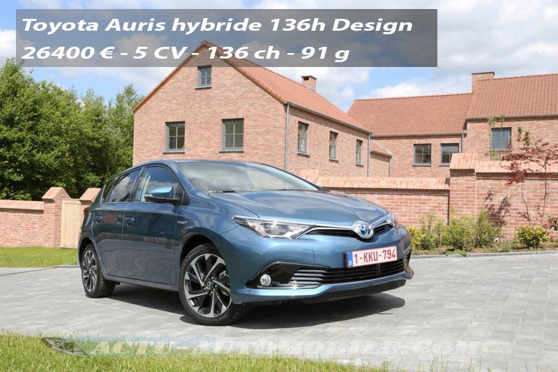 Essai nouvelle Toyota Auris hybride