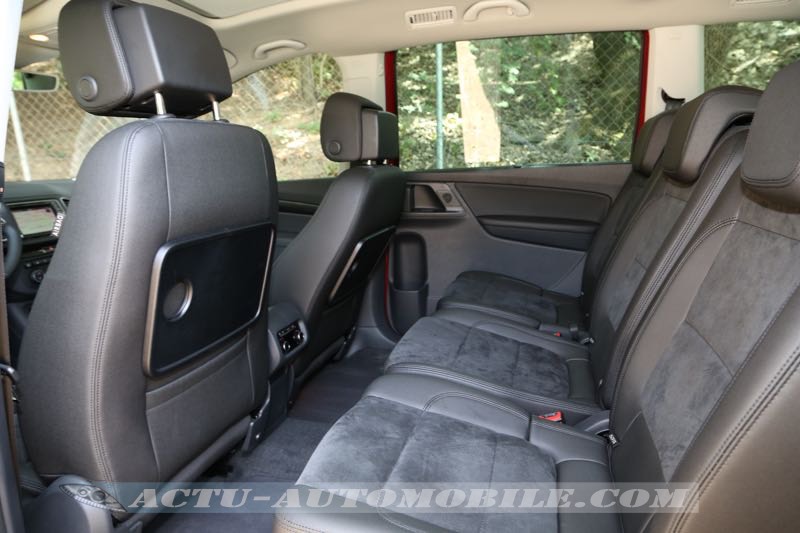 Places arrière Seat Alhambra restylé