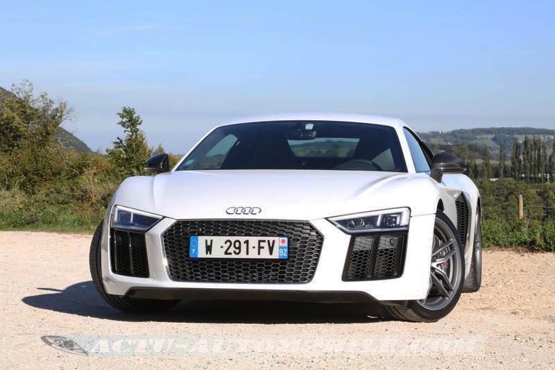 Nouvelle Audi R8 V10 Plus