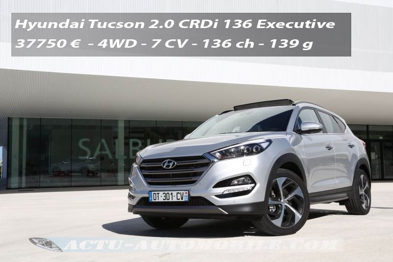 Essai nouveau Hyundai Tucson