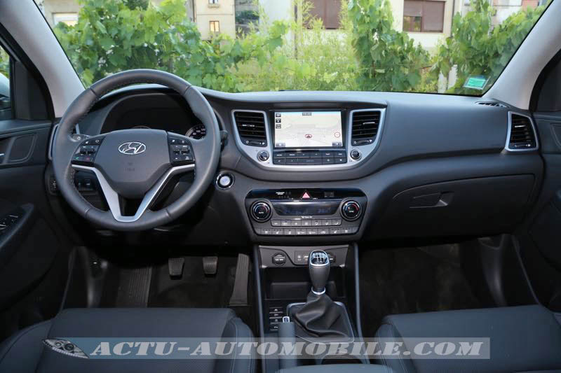 Planche de bord nouveau Hyundai Tucson