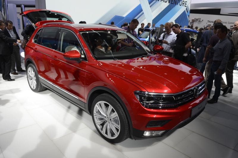 Volkswagen Tiguan à Francfort