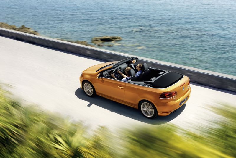 Volkswagen Golf Cabriolet restylée