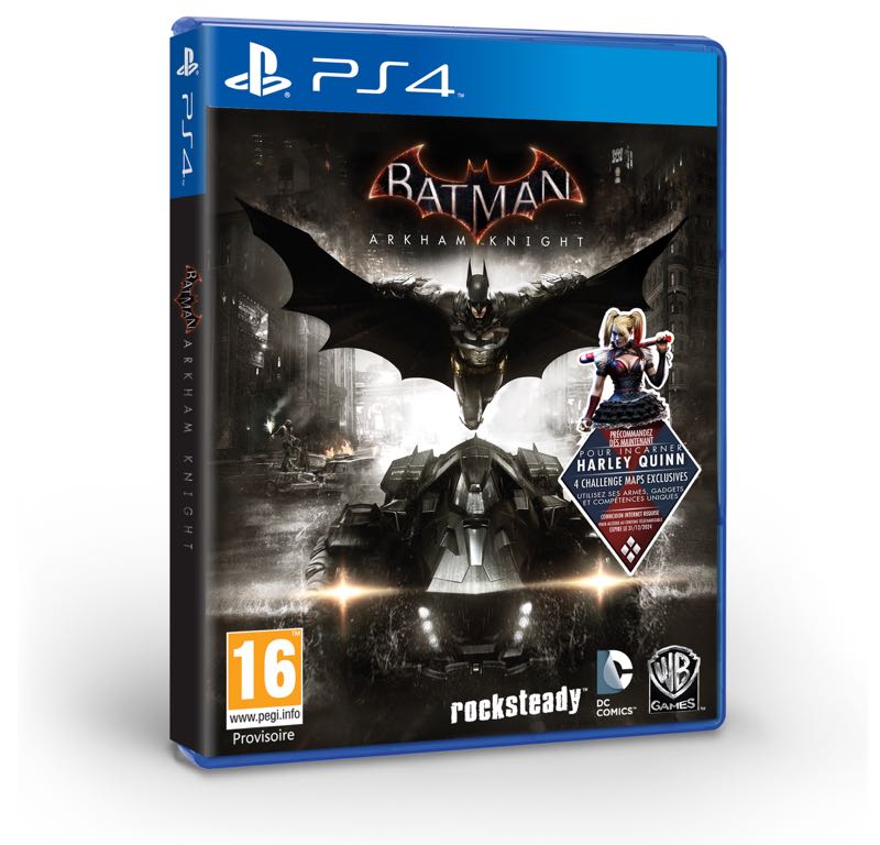 Batman Arkham Knight sur PS4