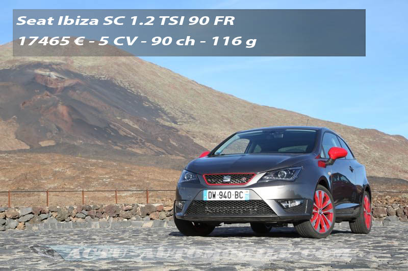 Essai Seat Ibiza SC restylée FR 1.2 TSI 90 