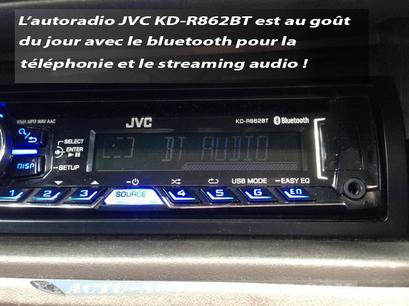 autoradio JVC bluetooth KD-R862BT