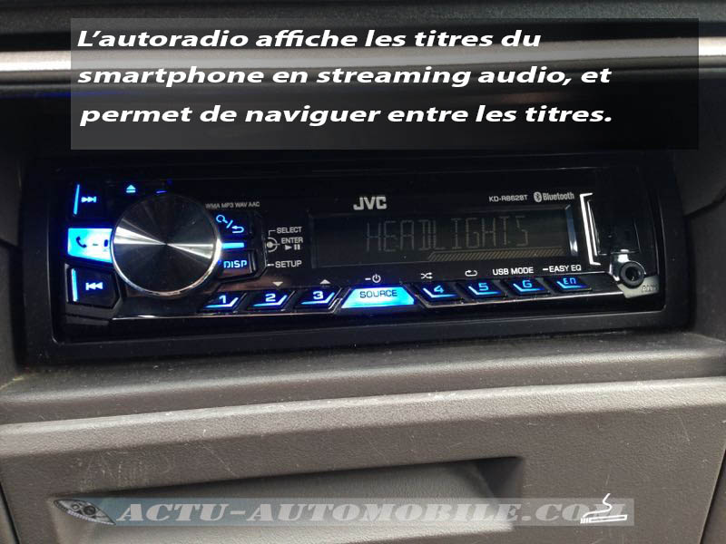 autoradio JVC bluetooth KD-R862BT