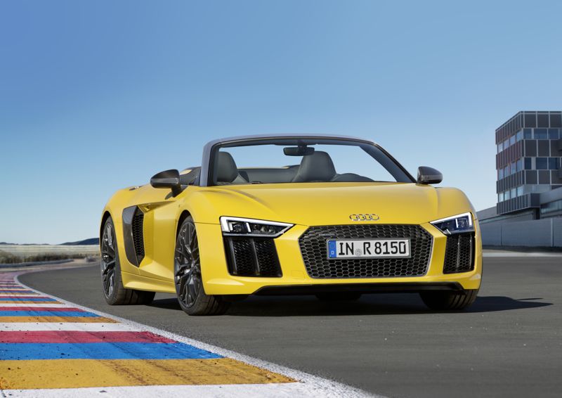 Nouvelle Audi R8 Spyder