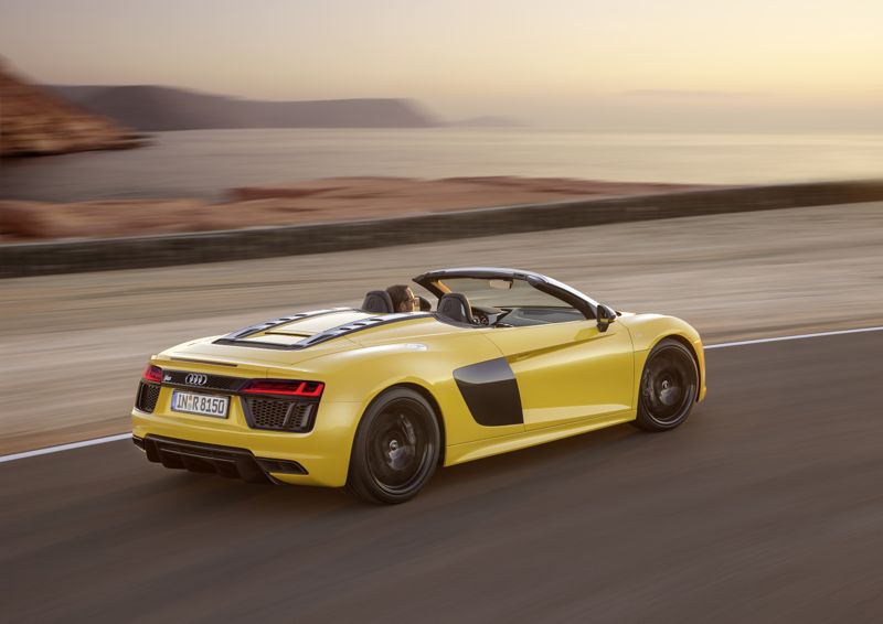 Nouvelle Audi R8 Spyder