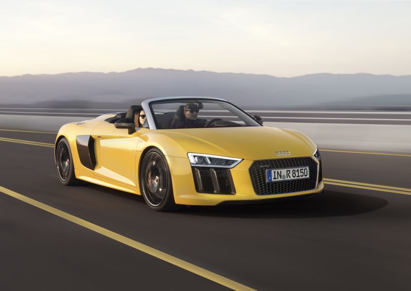 Nouvelle Audi R8 Spyder