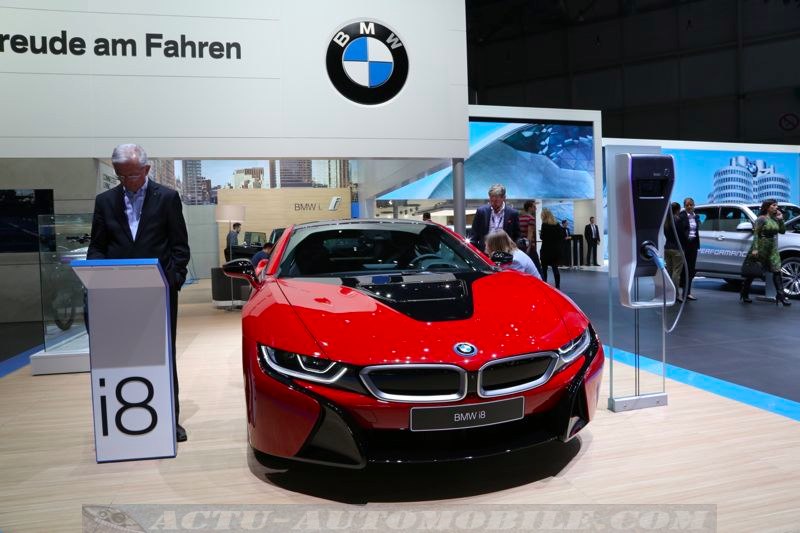 La BMW i8 à Genève