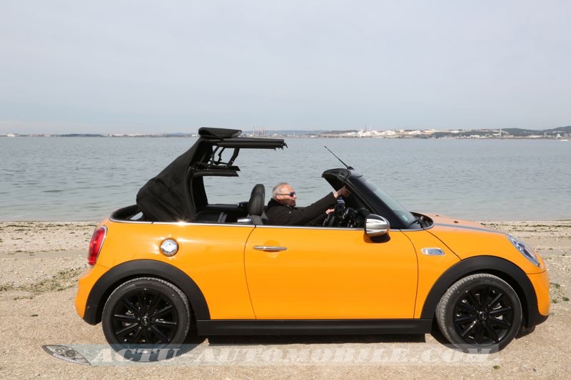 Décapotage de la Mini Cabrio