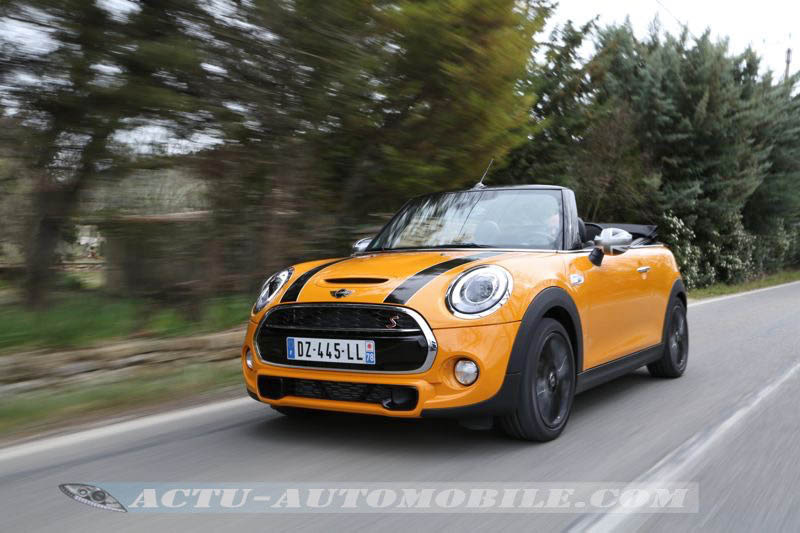 Essai Mini Cabrio Cooper S