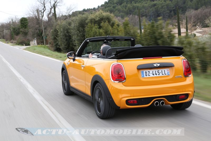 Essai nouvelle Mini Cabrio Cooper S