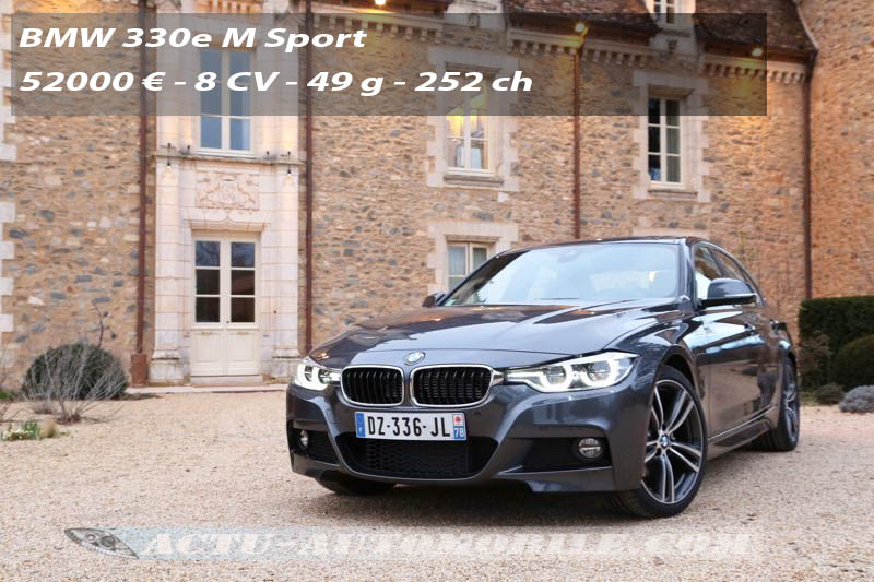 Essai BMW 330e