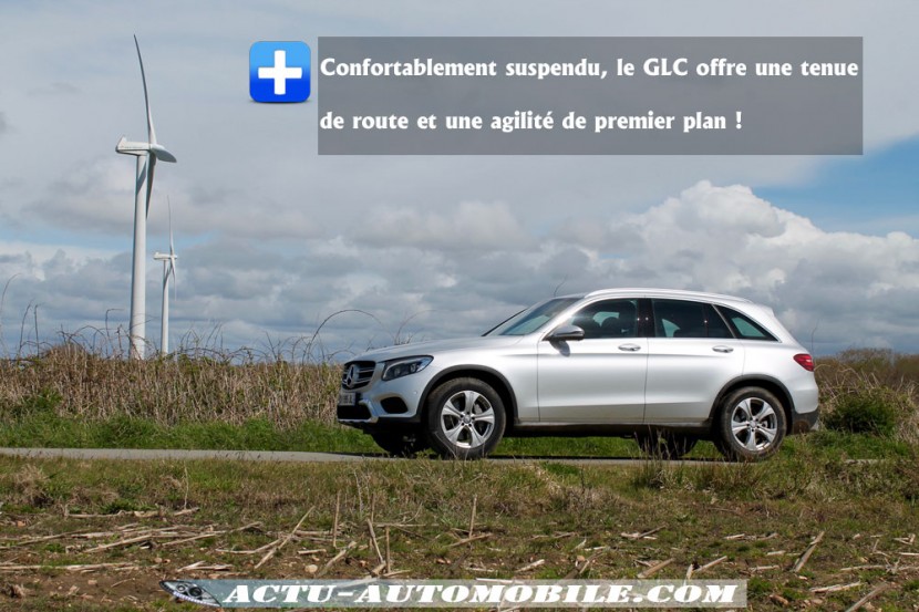 Tenue de route Mercedes GLC