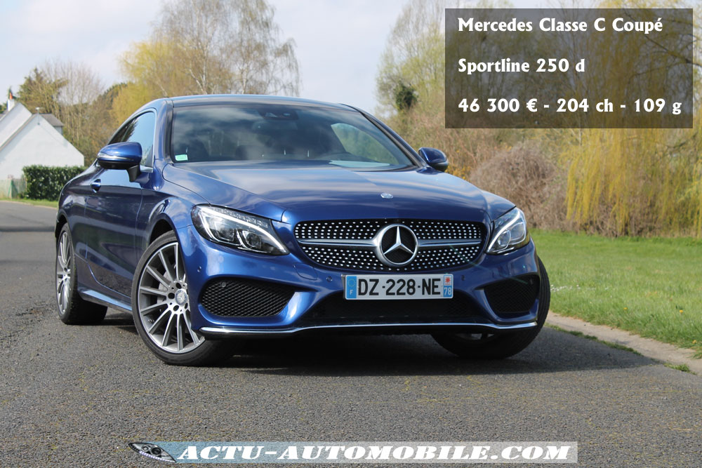 Mercedes Classe C Coupé 250d Sportline