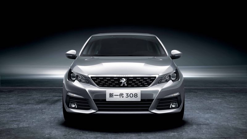 La Peugeot 308 déjà restylée en Chine