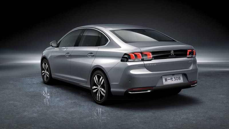 La Peugeot 308 déjà restylée en Chine