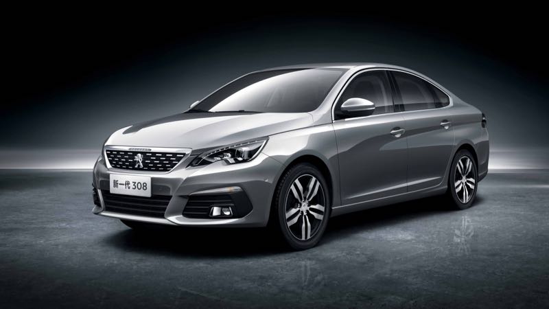 La Peugeot 308 déjà restylée en Chine