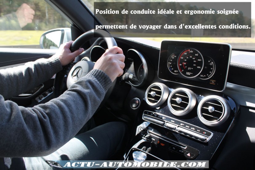 Poste de conduite Mercedes GLC